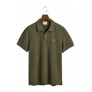 Polo GANT Men Ruggers Ss Juniper Green-XS