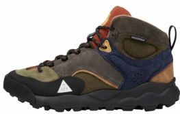 Flower Mountain Unisex Back Country Mid Uni Suede Pile Fabric Grey Military-Schoenmaat 41