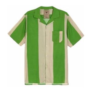 T-Shirt OAS Men Emerald Stripe-S
