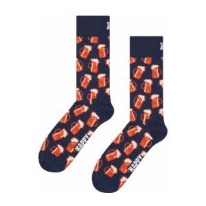 Happy Socks Unisex Beer Navy-Schoenmaat 41