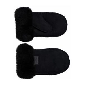 Shepherd of Sweden - Furuvik - Handschoenen - Zwart - 100% Echte Schapenvacht