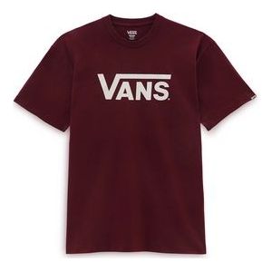 T-Shirt Vans Mens Classic Vans Tee Burgundy Marshmallow-S