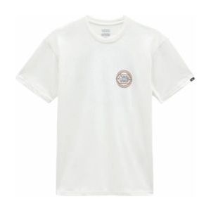 T-Shirt Vans Men Circle Checker Drop V SS Tee Marshmallow-M