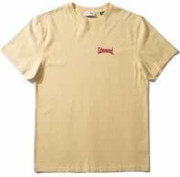 T-Shirt Edmmond Studios Men Curly Shield Plain Yellow-S