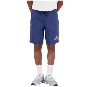 Korte broek New Balance Men Essentials Stacked Logo French Terry Short NB Navy-L