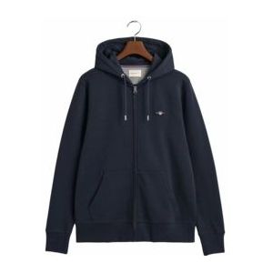 Vest GANT Men Shield Full Zip Hoodie Evening Blue