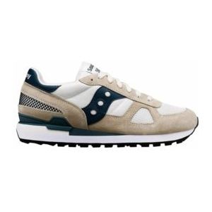 Saucony Unisex Shadow Original White/Navy-Schoenmaat 43