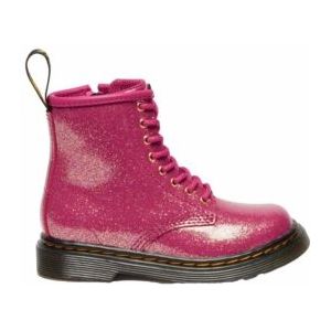 Dr. Martens Toddler 1460 Fuchsia Silver Gold Nebula Glitter
