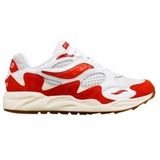 Saucony Unisex Grid Shadow 2 White/Red-Schoenmaat 43