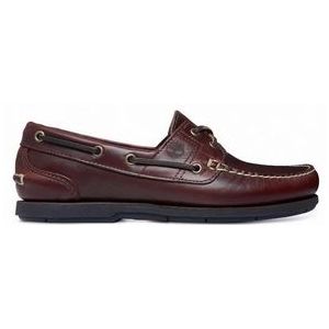Timberland Mens 2-Eye Boat Rootbeer Smooth Brown-Schoenmaat 42