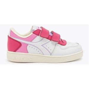 Diadora Junior Magic Basket Low Pink Yarrow White-Schoenmaat 35