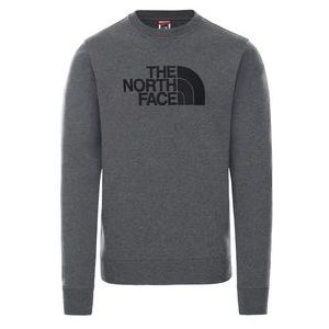 Trui The North Face Men Drew Peak Crew TNFmediumgreyhtr/TNFblack-L