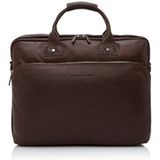 Laptoptas Castelijn & Beerens Firenze Mocca 17"