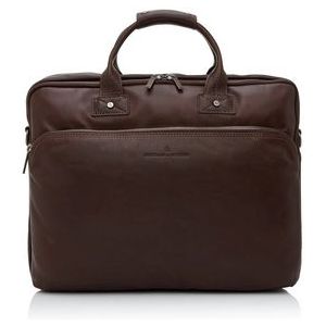 Laptoptas Castelijn & Beerens Firenze Mocca 17"