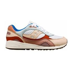 Saucony - Shadow 6000 - Sneakers - White/Multi - Leer en Suède