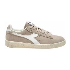 Diadora Unisex Game L Low Suede Waxed Gray Silver-Schoenmaat 43