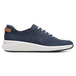 Sneaker Clarks Women Un Rio Tie Navy Nubuck-Schoenmaat 39