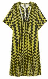 OAS - Wiggle Tangelo Viscose - Strandjurk - Multi