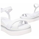 NeroGiardini E513510D - Slippers - Bianco - Leer