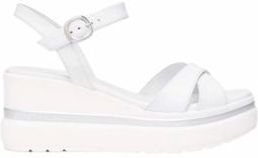 NeroGiardini E513510D - Slippers - Bianco - Leer