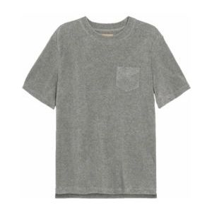 T-Shirt OAS Men Grey Terry Tee-XL