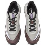 Hi-Tec HTS Flash Trail - Schoenen - Grijs Violet / Shark / Chocolate Plum - Mesh