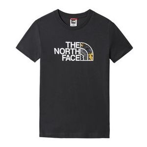 T-shirt The North Face Youth Easy Grey Gold TNF Camo-M