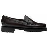 Sebago - Dan Lug - Loafers - Donkerbruin - Hoogwaardig Leer