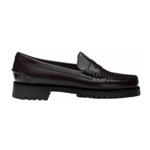 Sebago - Dan Lug - Loafers - Donkerbruin - Hoogwaardig Leer