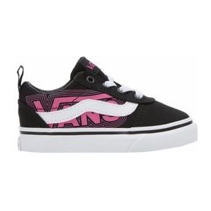 Vans Toddler Ward Slip-On Glow Neon Pink Black-Schoenmaat 24