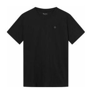 T-shirt KnowledgeCotton Apparel Men Loke Badge Tee  Black Jet-M