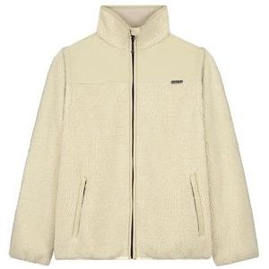 Vest Maium Unisex Teddy Cardigan Off White-L