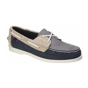 Sebago Men Portland Spinnaker Nubuck Blue-Navy-Off White-Schoenmaat 41,5