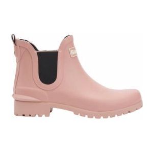 Regenlaars Barbour Women Wilton Chelsea Welly Pink Rust-Schoenmaat 41