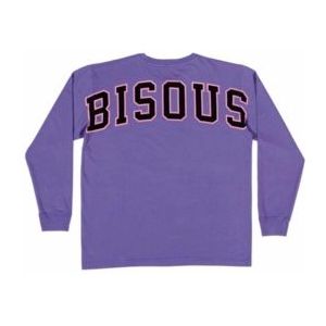 Longsleeve Bisous Men College Purple