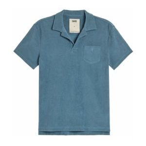 OAS - Polo - Blauw - Katoen - Regular Fit - Korte Mouwen