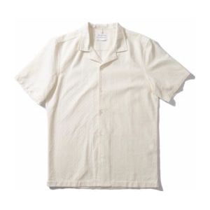 Shirt Edmmond Studios Men Artisan SS Plain Off White