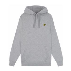 Hoodie Lyle & Scott Men Pullover Mid Grey Marl-M