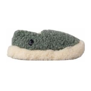 Pantoffel Rue de Wool Unisex The Nordic V2 Sea Green Natural