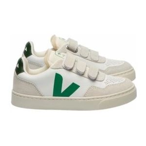 Veja Kids Small V-90 O.T. Leather Extra White Emeraude