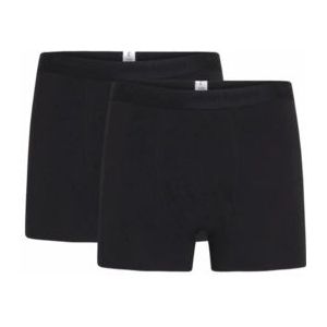 Ondergoed KnowledgeCotton Apparel Men Anker 2 Pack Black Jet