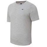 T-Shirt New Balance Men Small Logo Tee Athletic Grey-S