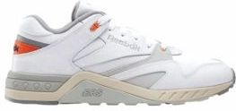 Reebok - ERS 4000 - Sportschoenen - Wit Grijs - Leren Bovenkant - Vetersluiting