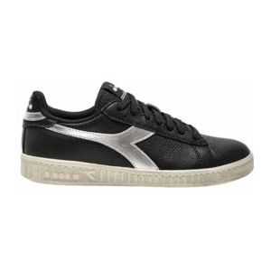 Diadora Women Game L Low Waxed Metal Black  Silver Dd-Schoenmaat 39