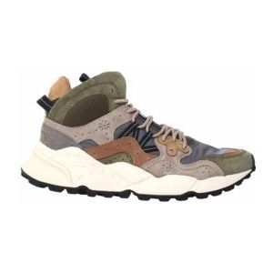 Flower Mountain Men Yamano 3 Mid Suede Nylon Grey-Schoenmaat 42