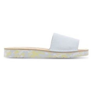 Clarks Originals Women Lunan Slide Light Blue Suede-Schoenmaat 36