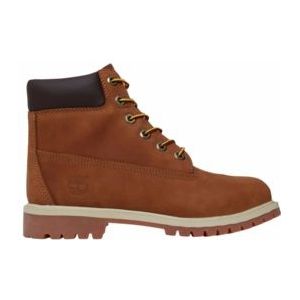 Timberland Junior 6 inch Premium Boot Rust Nubuck with Honey-Schoenmaat 40