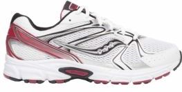 Saucony Unisex Ride Millennium White/Red-Schoenmaat 40