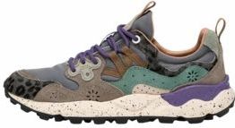 Flower Mountain - Multicolor Sneakers - Veelkleurig - Dames - Suède - Dierenprint Neus