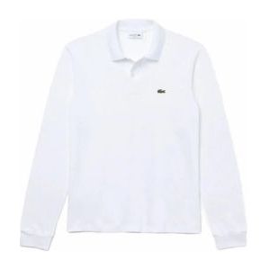 Polo Lacoste Men L1312 Longsleeve Classic Fit Wit-8